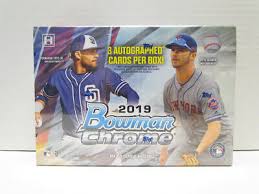 2019 Topps Bowman Chrome Baseball Hobby Box