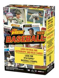 2023 Topps Heritage Baseball Blaster Box