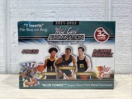 2021/22 Wild Card Alumination Basketball Blaster Box